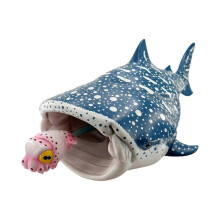 (Style D) Animal Statue Animal Ornament Lifelike Creative Animal Sculpture Animal Figurine for Cabinets Shelf Home Decoration Bookshelf