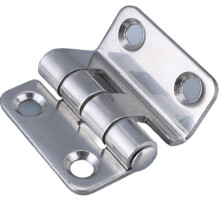 Stainless Steel Cabinet Hinges Heavy Duty Right Angle Door Hinge for Electrical Switch Box Silver