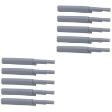 10pcs Cabinet Door Touch Latch Kit with Soft Close Damper, Handle Easy Install for Kitchen Drawer