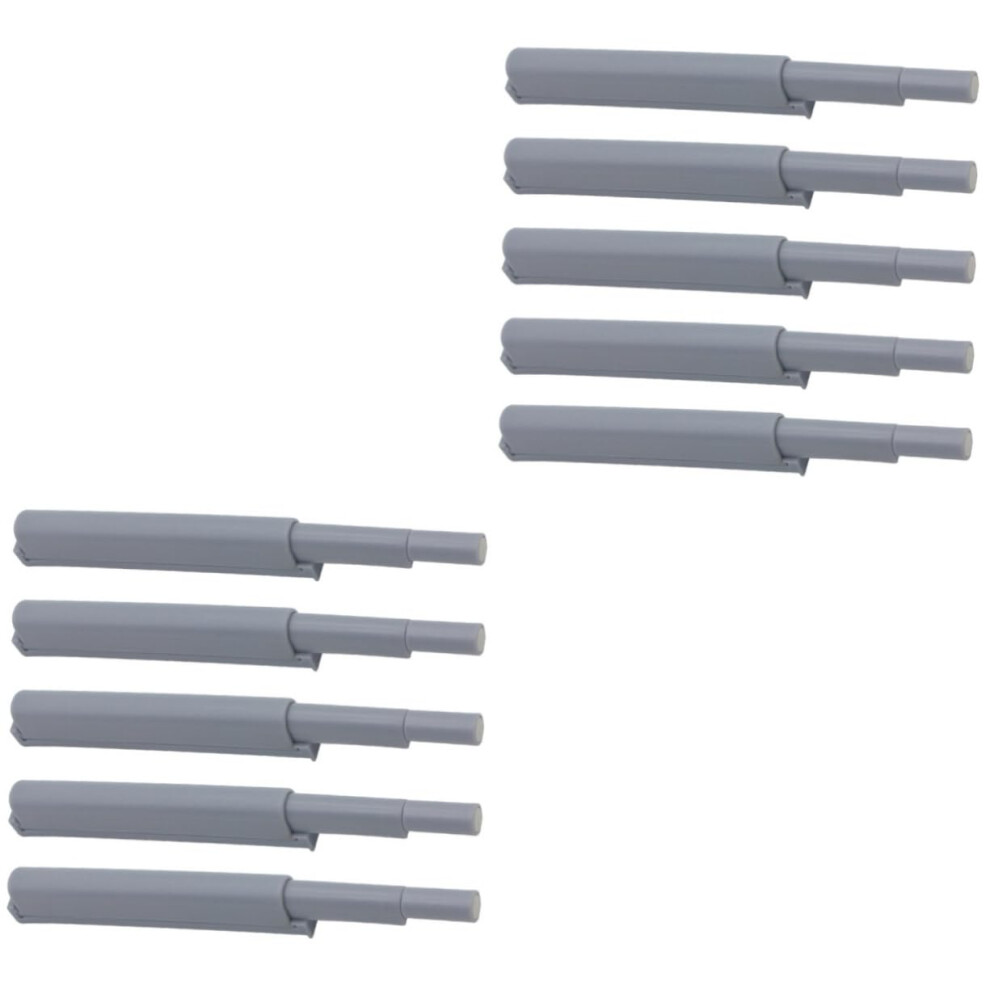 10Pcs Cabinet Door Touch Latch Kit With Soft Close Damper, Handle Easy Install For Kitchen Drawer 9330225330110