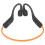 Orange Bone Conduction Open Ear Headset with 32GB Storage Swim-Friendly Design 1