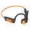 Orange Bone Conduction Open Ear Headset with 32GB Storage Swim-Friendly Design 2