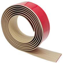 2M PVC Floor Transition Strip Beige Oak Grain SelfAdhesive Door Threshold Trim for Carpet to Tile