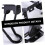 4Pcs Folding Metal Table Legs Adjustable Height Easy Install Durable Iron Support for Desk Sofa Table Black 5