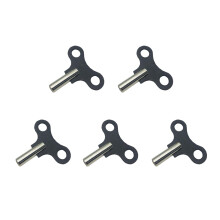 5 Pack Clock Winding Key Set Durable Alloy Mechanical Clock Key for Wall and Mantel Clocks