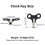 5 Pack Clock Winding Key Set Durable Alloy Mechanical Clock Key for Wall and Mantel Clocks 2