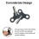 5 Pack Clock Winding Key Set Durable Alloy Mechanical Clock Key for Wall and Mantel Clocks 4