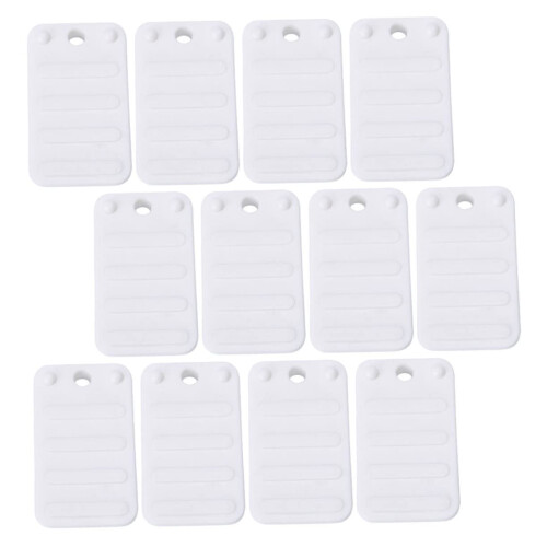 Furniture Leveling Shims 12pcs AntiWobble Stackable Stabilizer Pads for Chairs Tables and Sofas