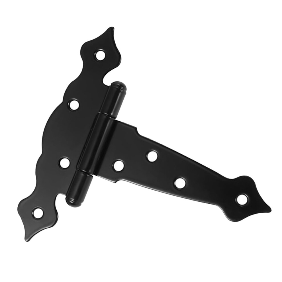 Black Heavy Duty T Strap Gate Hinge 16 Inch Rustresistant Iron Hinge For Barn And Wooden Shed Doors 9771547855965