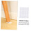 Furniture Leveling Shims 12pcs AntiWobble Stackable Stabilizer Pads for Chairs Tables and Sofas 4