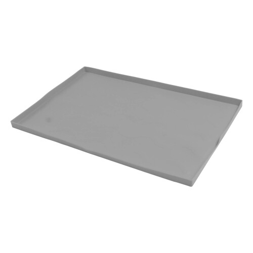 Grill Mat Silicone 22-inch Grey Anti-stick Cover 2