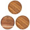 Plateau de rangement circulaire en bois polyvalent, pour-38cm 3