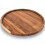 Plateau circulaire rond en bois adapté à la présentation-29,5 cm 4