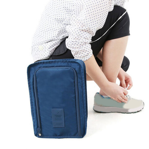 Protective Shoe Enclosure Includes Comfortable Hand Grip-Gray 1