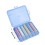 6Pcs Water Soluble Dustless Chalk Colored Sidewalk Chalk with 3