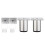 Telescopic Adjustable Bed Beam Support Foot-6 cm sand silver 1