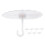 8pcs Adhesive Bed Canopy Hooks for Ceiling Curtains, Durable Plastic Dome Design for Mosquito Net 1