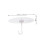 8pcs Adhesive Bed Canopy Hooks for Ceiling Curtains, Durable Plastic Dome Design for Mosquito Net 2