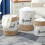 Laundry Basket Hamper,Cotton Rope Storage Bin for Blankets-S 3