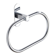 Rustproof Wall Mounted Towel Rack for Bathroom with Adhesive Easy Installation and Storage Shelf
