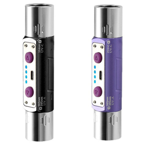 Professionelle, kompakte LED-Taschenlampe,-Lila 2