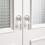 Polished Nickel Cabinet Knobs 2 Pack, Solid Brass Drawer Pulls for Modern Kitchen and Dresser 5