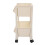 2-Tier Compact Rolling Storage Organizer, Large 1
