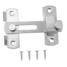 Stainless Steel Door Latch Heavy Duty Bolt for Gate and Pet Cage Secure Locking Easy Installation