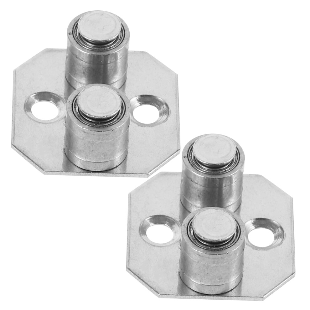 2Pcs Heavy Duty Barn Door Floor Guide, Smooth Glide And Precise Alignment, Easy Installation 9771547856443