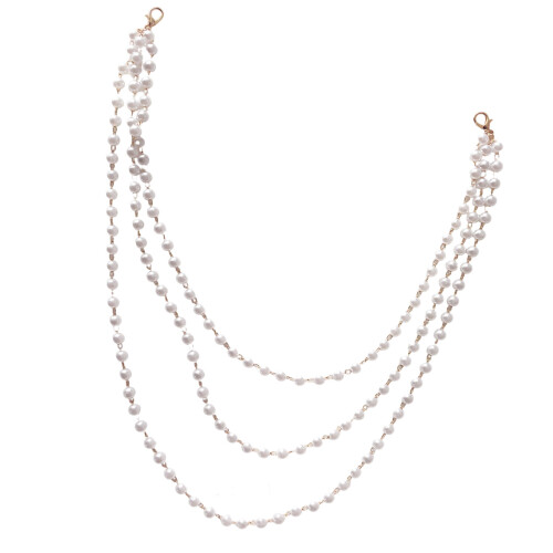 Multiple Layer Imitation Pearls Shoulder Necklace For-Section 1
