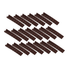 Furniture Leveling Shims 20pcs Anti Slip Plastic Wedges Easy Leveling for Tables Chairs Bed Cabinet