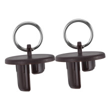 2pcs Roller Shade End Caps for Outdoor Blinds, Durable Weather Resistant Replacement Parts