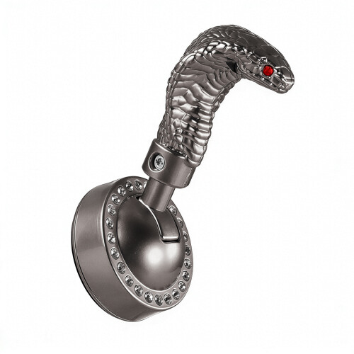 Aluminum Car SUV Car Engine Ignition Button Guard-gray color