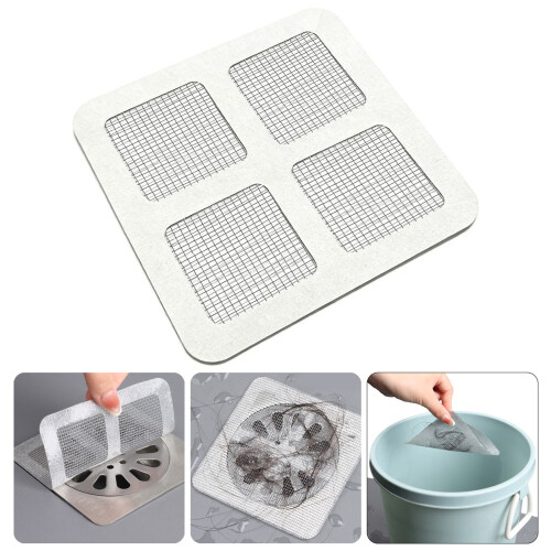 MultiPurpose Drain Filter Screen 10/50Pieces Hair And Debris-B 2