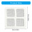 MultiPurpose Drain Filter Screen 10/50Pieces Hair And Debris-B 4