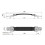 Plastic Luggage Handle Replacement For Suitcase Easy To Install 3