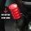 Universal Chrome Metal Push Start Button Lever For Car-Black 3