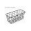 Black Iron Bathroom Corner Shelf No Drill Wall Mounted Storage Rack Space Saving Durable Design 3