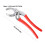 Universal Steel Plumbing Wrench With Comfortable Rubberized 4