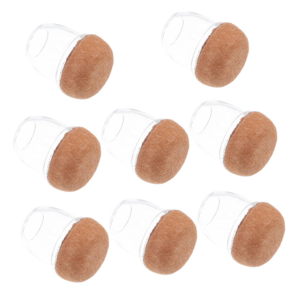 Chair Leg Protectors With Felt Pads 8Pcs, Non Slip Furniture Leg Covers For Hardwood Floors, Noise Reduction 9771547856771