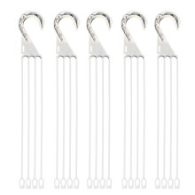Hanging Flower Pot Holder Set, Heavy Duty Plant Hanger Hooks for Outdoor Wall and Balcony Decor