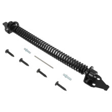 Heavy Duty Self Closing Gate Hinge Set, Outdoor Automatic Spring Loaded for Fences and Courtyard Gates