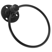 Industrial Towel Ring, Vintage Wall Mounted Towel Holder for Bathroom and Kitchen, SpaceSaving Design