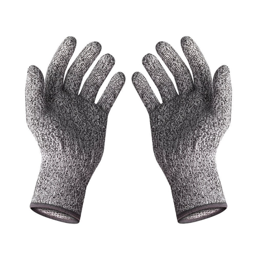 Cut Resistant Gloves Level 5 Safety Protection Hppe Nonslip Grip Work And Kitchen Use Reusable 9351714480598