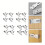 4pcs 2Inch Stainless Steel Door Latch Folding Hasp Lock with 90 AntiTheft Design for Home Security 4