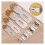 4pcs 2Inch Stainless Steel Door Latch Folding Hasp Lock with 90 AntiTheft Design for Home Security 5