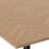Seconique Hamilton Large Dining Table Medium Oak /Black 5