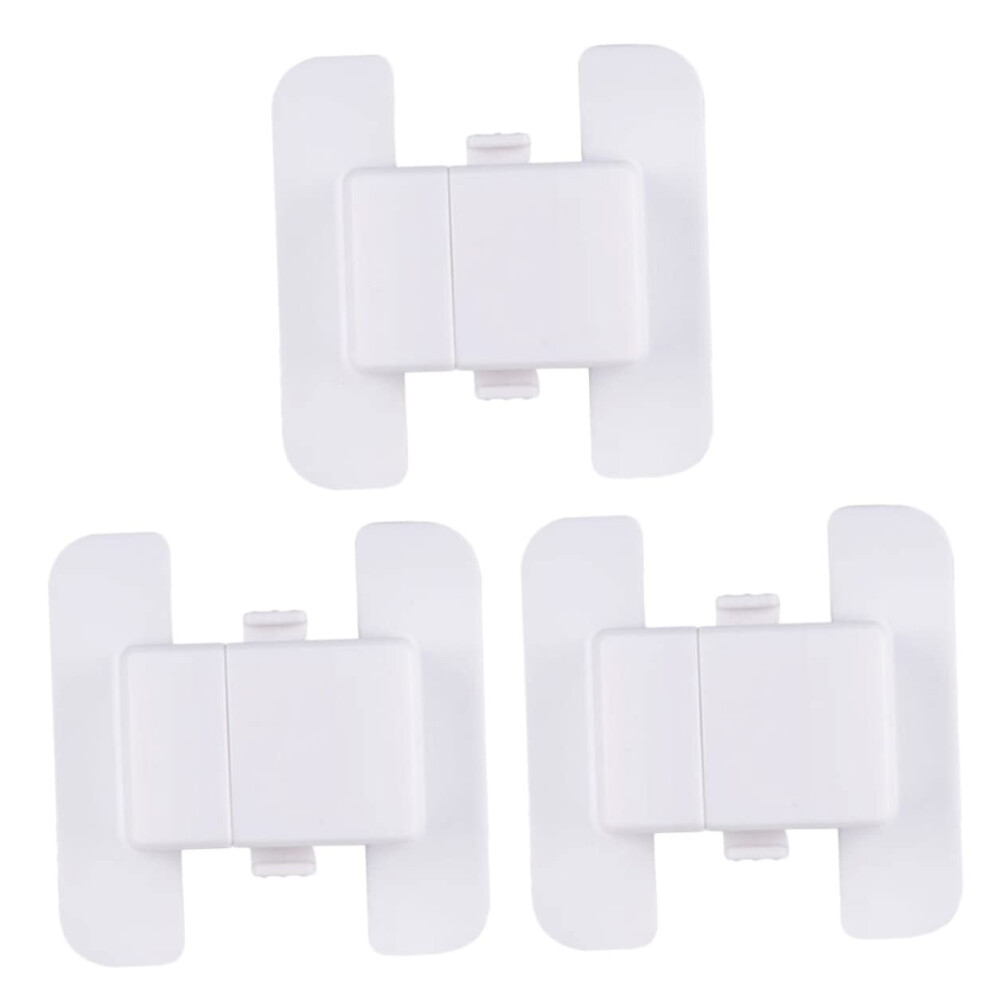 3pcs Adjustable Baby Safety Locks Set, Childproof Cabinet and Refrigerator Locks for Kids Safety