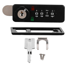 4 Digit Mechanical Combination Drawer Lock with Keyless Security and Durable ABS for File Cabinet Home Office