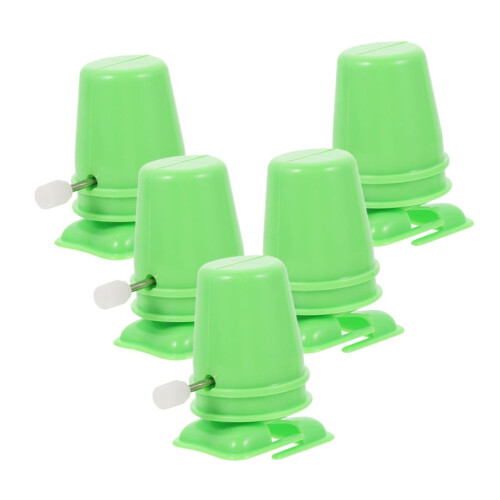 5pcs Clockwork Wind Up Mechanism for DIY Robot Toys, Battery Replacement Motor for Craft Projects